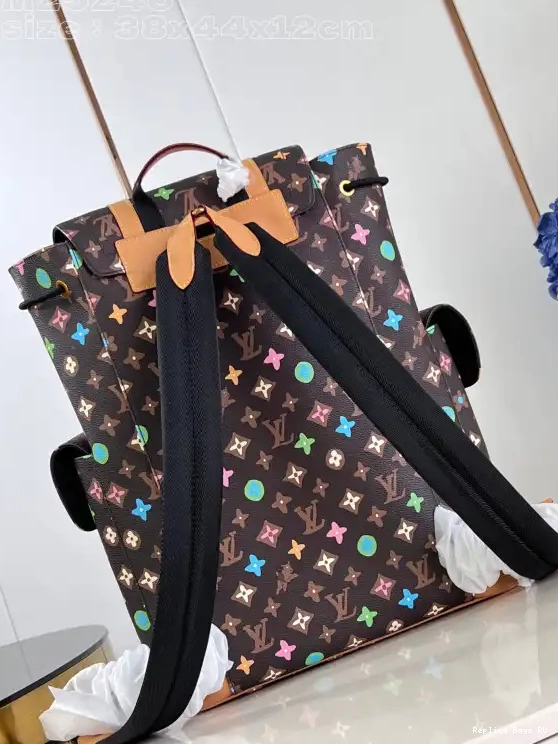 Cheap Backpack Vuitton Louis Christopher MM-38*44*12.5CM 0608